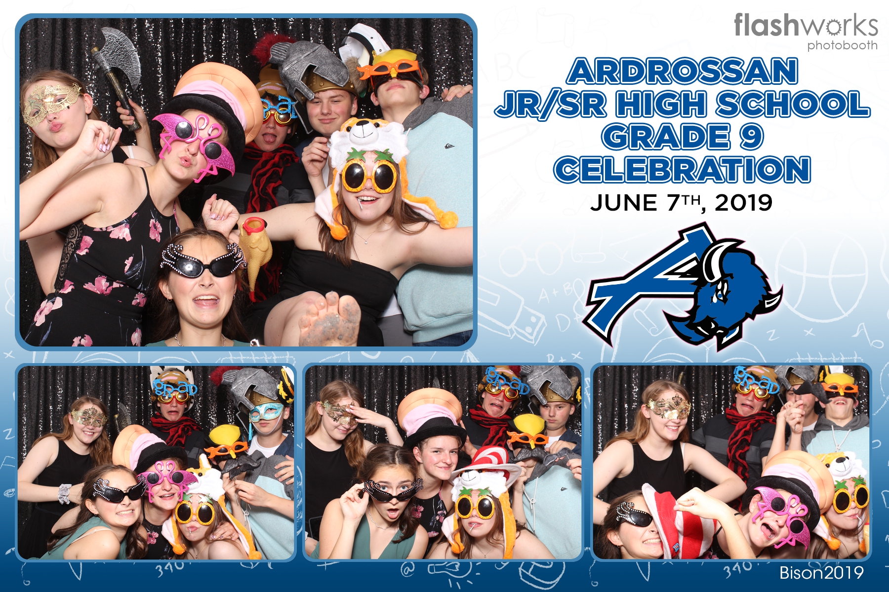 Ardrossan Jr/Sr High School Grade 9 Celebration | View more photos from the event at gallery.flashworksphotobooth.com/u/FlashworksPhotoboothInc/Ardrossan-JrSr-High-School-Grade-9-Celebration